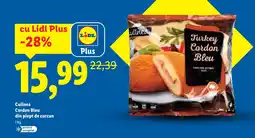 Lidl Culinea Cordon Bleu din piept de curcan Ofertă