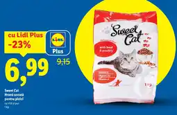 Lidl Sweet Cat Hrană uscată pentru pisici cu vită şi pui Ofertă