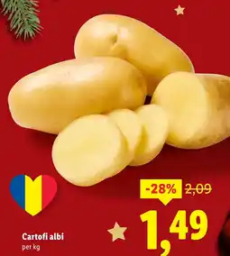 Lidl Cartofi albi Ofertă