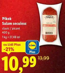 Lidl Pikok Salam secuiesc Ofertă