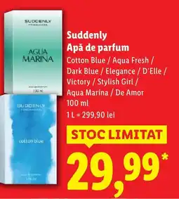 Lidl Suddenly Apă de parfum Ofertă