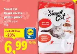 Lidl Sweet Cat Hrană uscată pentru pisici Ofertă