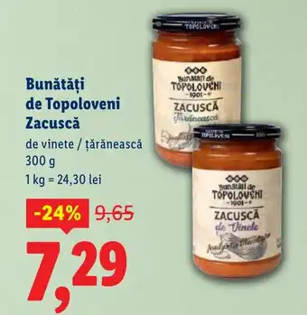 Lidl Bunatati de Topoloveni Zacuscǎ Ofertă