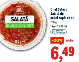Lidl Chef Select Salată de ardei capia copt Ofertă