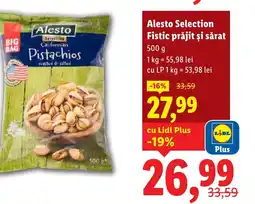 Lidl Alesto Selection Fistic prăjit şi sărat Ofertă