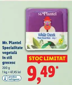 Lidl Mr. Plantel Specialitate vegetalǎ în stil grecesc Ofertă