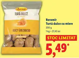 Lidl Boromir Turtă dulce cu miere Ofertă