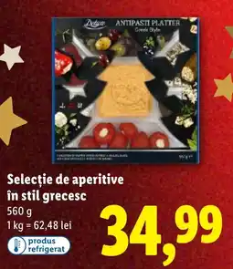 Lidl Deluxe Selecție de aperitive în stil grecesc Ofertă