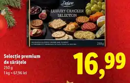 Lidl Deluxe Selecţie premium de sărăţele Ofertă