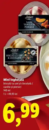 Lidl Deluxe Mini îngheţată Ofertă