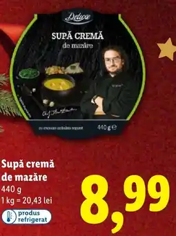 Lidl Deluxe Supă cremă de mazăre Ofertă