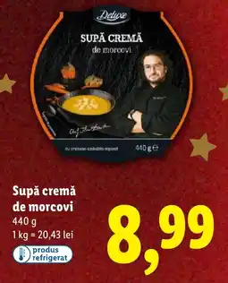 Lidl Deluxe Supă cremă de morcovi Ofertă