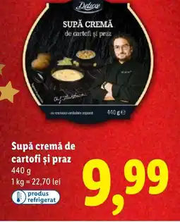Lidl Deluxe Supă cremă de cartofi şi praz Ofertă