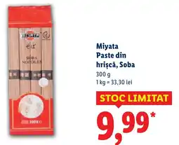 Lidl Miyata Paste din hrişcă, Soba Ofertă