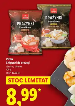 Lidl Vifon Chipsuri de creveţi Ofertă
