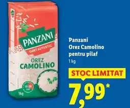 Lidl Panzani Orez Camolino pentru pilaf Ofertă