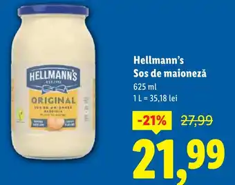 Lidl Hellmann's Sos de maionezǎ Ofertă