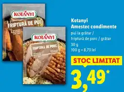 Lidl Kotanyi Amestec condimente Ofertă