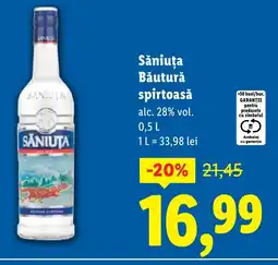 Lidl Sǎniuţa Băutură spirtoasă Ofertă
