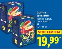Lidl Dr. Fresh Suc de mere Ofertă