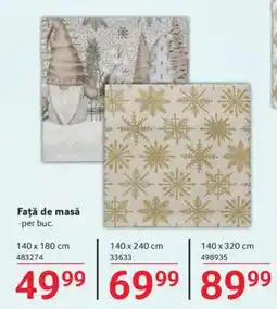 Selgros Față de masă Ofertă