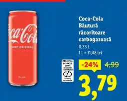 Lidl Coca-Cola Băutură răcoritoare carbogazoasă Ofertă