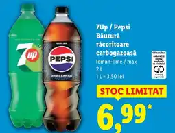 Lidl 7Up / Pepsi Băutură răcoritoare carbogazoasă Ofertă