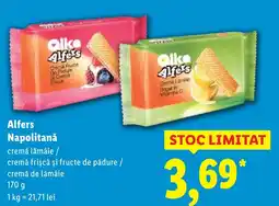 Lidl Alfers Napolitanǎ Ofertă