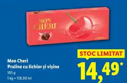 Lidl Mon Cheri Praline cu lichior și vișine Ofertă