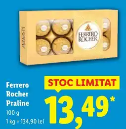 Lidl Ferrero Rocher Praline Ofertă