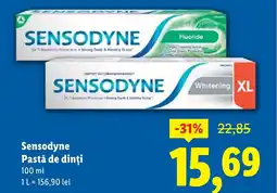 Lidl Sensodyne Pastă de dinți Ofertă