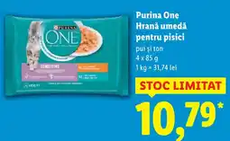 Lidl Purina One Hrană umedă pentru pisici Ofertă