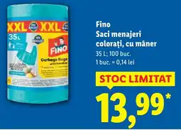 Lidl Fino Saci menajeri colorați, cu mâner Ofertă