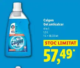 Lidl Calgon Gel anticalcar Ofertă