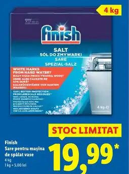 Lidl Finish Sare pentru mașina de spălat vase Ofertă