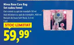 Lidl Nivea Rose Care Bag Set cadou femei Ofertă