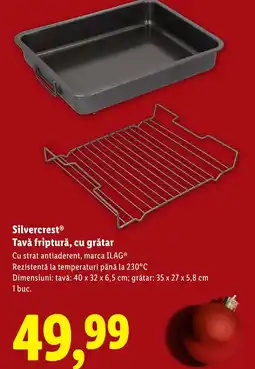 Lidl SilvercrestⓇ Tavă friptură, cu grătar Ofertă