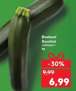Kaufland Dovlecei Zucchini Ofertă
