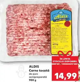 Kaufland ALDIS Carne tocată de porc semipreparată Ofertă