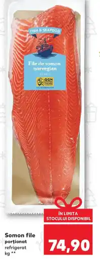 Kaufland Somon file porţionat Ofertă