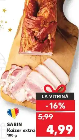 Kaufland SABIN Kaizer extra Ofertă