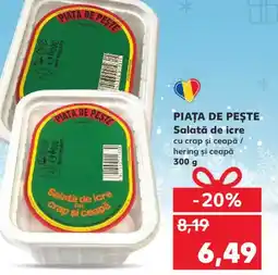 Kaufland PIAŢA DE PEŞTE Salată de icre Ofertă
