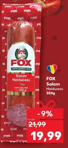 Kaufland FOX Salam Haiducesc Ofertă
