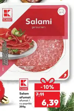 Kaufland Salam afumat afumat / cu paprika Ofertă