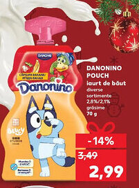 Kaufland DANONINO POUCH iaurt de băut diverse Ofertă