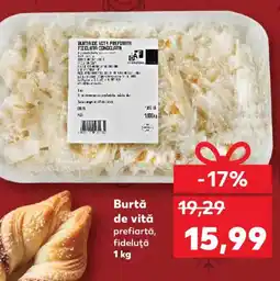 Kaufland Burtă de vită prefiartă, fideluţă Ofertă
