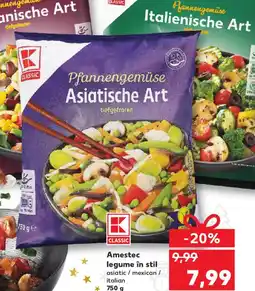 Kaufland Amestec legume în stil asiatic / mexican/ italian Ofertă