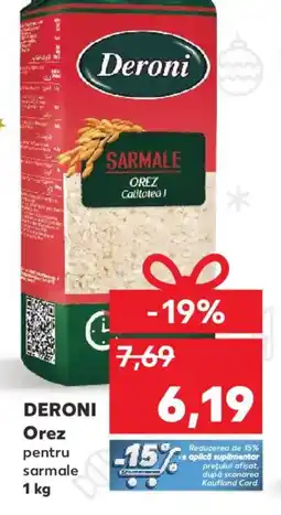Kaufland DERONI Orez Ofertă