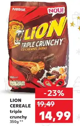 Kaufland LION CEREALE triple crunchy Ofertă