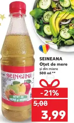 Kaufland SEINEANA Oțet de mere şi din miere Ofertă